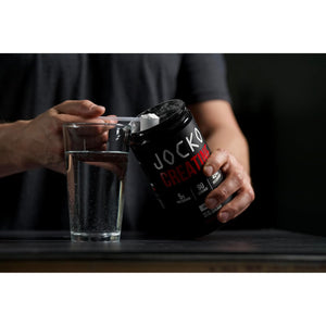 Jocko Fuel Creatine Monohydrate, Pure Micronized Powder for Men & Women, Supports Muscle Growth, Strength, Recovery & Cognition, Unflavored, 450 Grams, 90 Servings