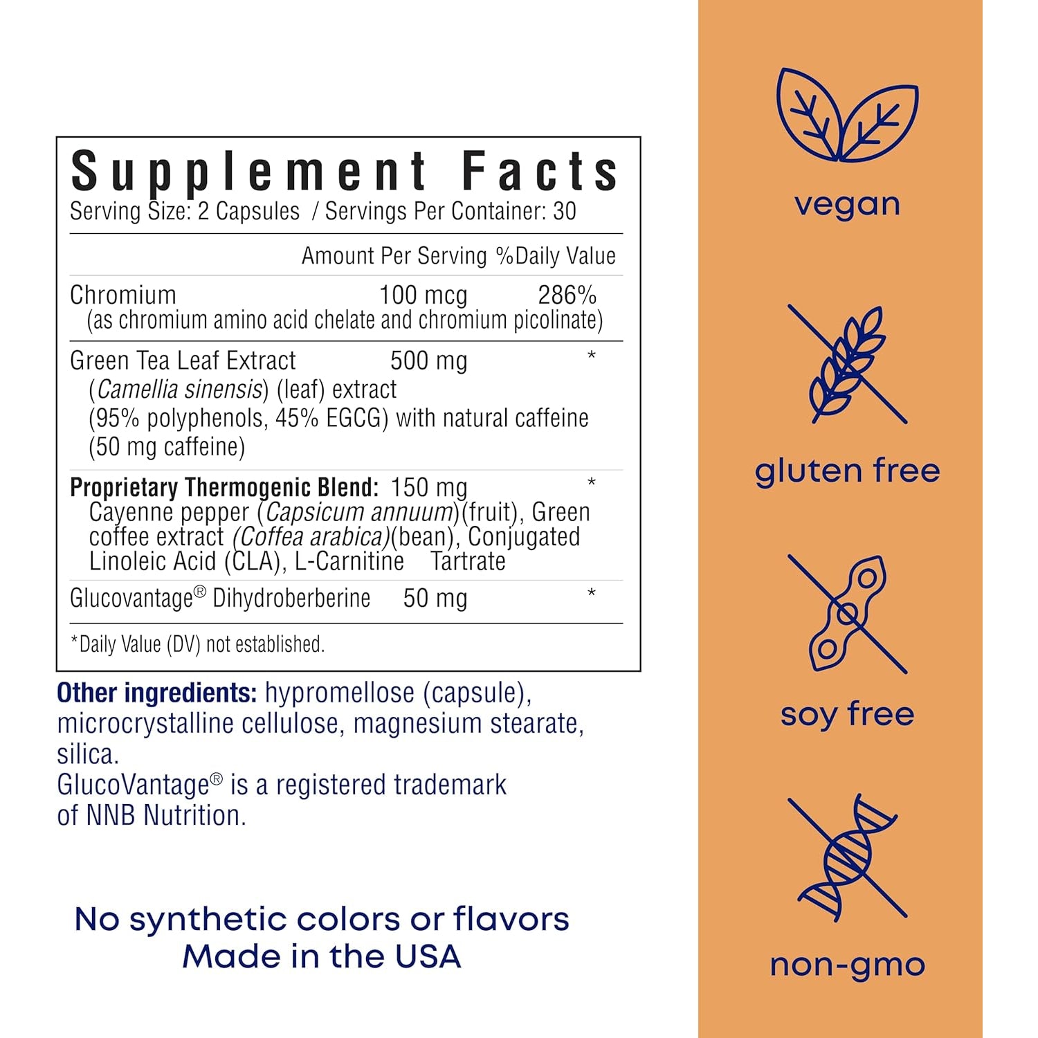 Her Own Boost, Helps Boost Energy, Supports Metabolism, Proprietary Thermogenic Blend, Green Tea Leaf Extract, Gluten and Soy Free, Vegan, 60 Capsules, 30 Servings, Small, Multi
