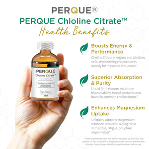 Perque Choline Citrate, 7.86 Ounce