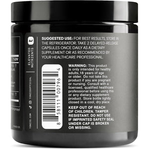 Toniiq 200 Billion CFU Probiotic Supplement 30 Verified Third-Party Tested Strains - Fully Shelf-Stable Probiotics Formula with Prebiotic Blend - Extended Release Capsules