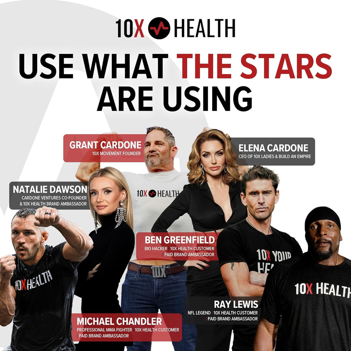 10X Health TMG Supplements - Trimethylglycine Supplement for Liver Support, Heart Wellness, Energy, Homocysteine Levels - TMG Capsules with Betaine Anhydrous - Non-Gmo & Gluten-Free - 60 Capsules