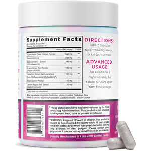 One Sol Fat Burner for Women, Natural Metabolism Booster, Burn More Calories, Boost Energy & Mood, Curb Appetite & Stop Cravings, No Crash or Jitters, All-Natural Ingredients, Gluten & Soy Free