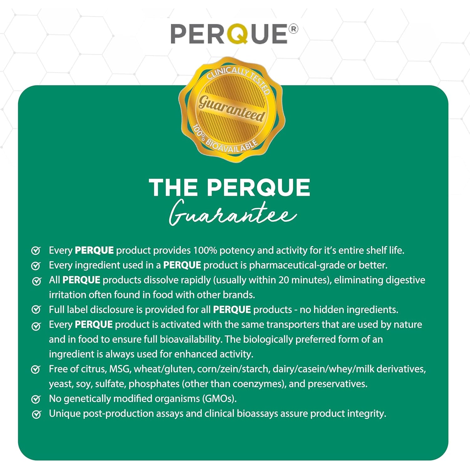 Perque Choline Citrate, 7.86 Ounce