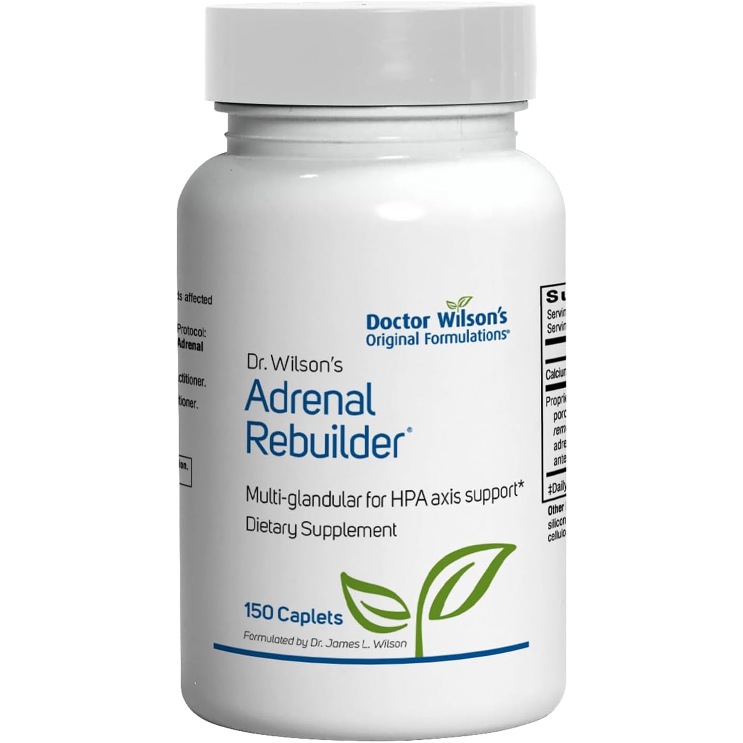 Doctor Wilson'S Adrenal Rebuilder 150 Caplets Multiglandular Adrenal Cortex for Cortisol, Adrenal and HPA Axis Support*