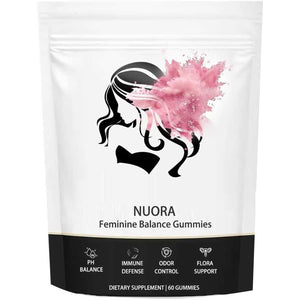 Feminine Balance Gummies, Vegan Hawaiian Pineapple, Ph Balance, Healthy Odor, Flora and Immune Support, Vaginal Health Support, 60 Count
