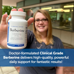 Dr. Whitaker Clinical Grade Berberine | 1,500Mg per Daily Serving | 30 Day Supply