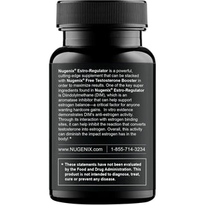 Nugenix Estro-Regulator - DIM Supplement, Estrogen Blocker for Men and Aromatase Inhibitor, Testosterone Booster - 60 Capsules