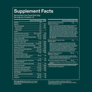 AG1 Greens Powder Supplement | Improve Gut Health | Multivitamin, Probiotic, Gluten Free, Vegan and Keto Friendly | Shaker & Scoop Included | 75 Vitamins (Athletic Greens), Classic Formula