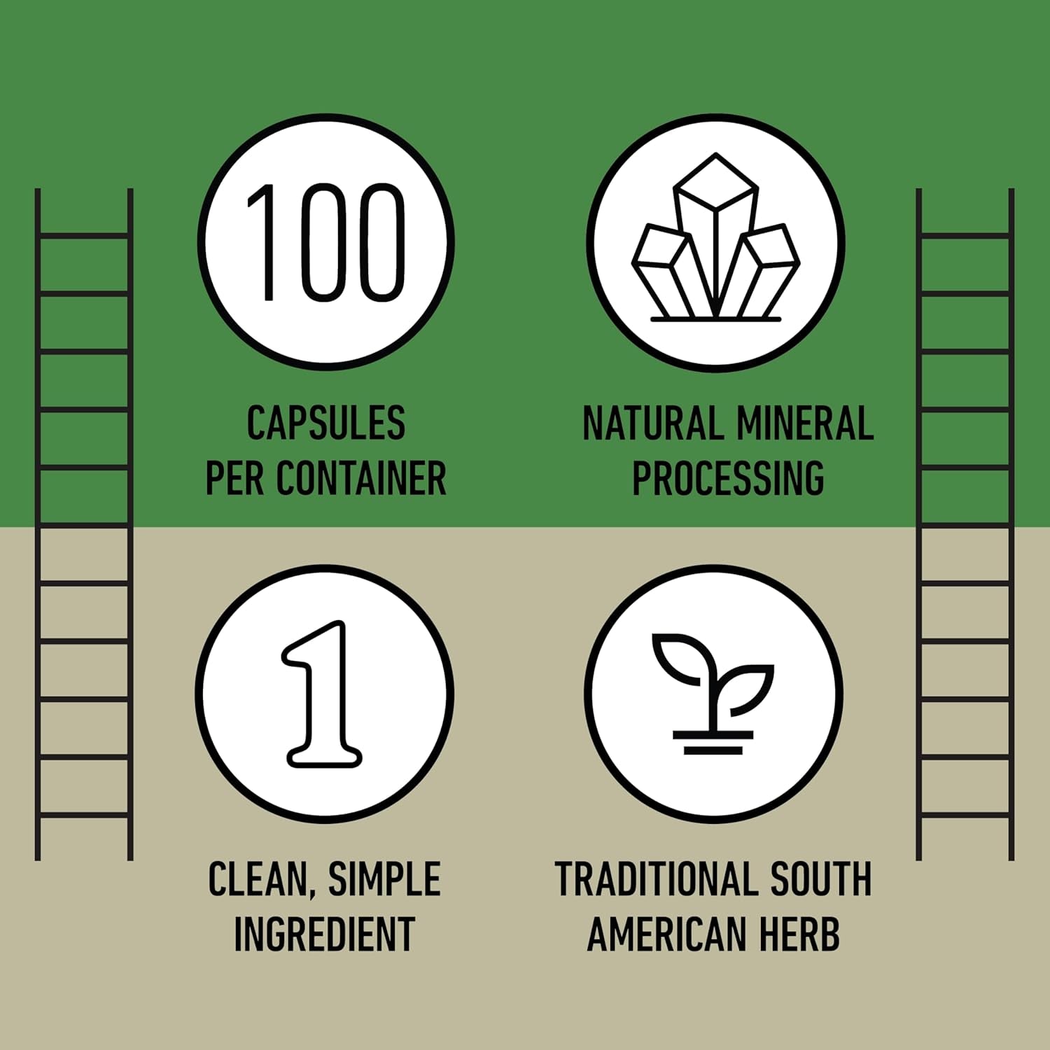 Chanca Piedra Organic Capsules 500Mg - Phyllanthus Niruri Stonebreaker Extract, Kidney Gallbladder Liver Support, 100 Chanca Piedra Capsules, Non GMO, Alcohol Free, Vegan Herbal Supplement Made in USA