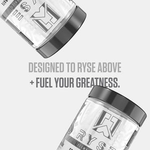 RYSE Creatine Monohydrate Powder - Unflavored - Supports Men & Women Lean Muscle Growth, Strength, Power, and Endurance - Helps Reduce Fatigue and Improve Workout Recovery - 60 Servings