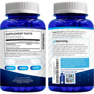 We like Vitamins NSF Certified Glutathione Supplement 500Mg - 60 Capsules of Reduced L-Glutathione for Antioxidant & Immune Support - Manufactured in USA