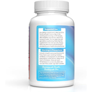 Undecylenic Acid - 250 Mg Formerly SF722 Fatty Acid to Support a Healthy Balance of Gut and Vaginal Flora 250 Softgel Capsule - 50 Servings