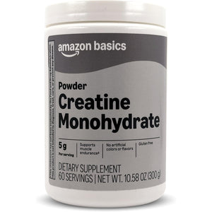 Amazon Basics Creatine Monohydrate Powder, 10.58 Oz, 60 Servings