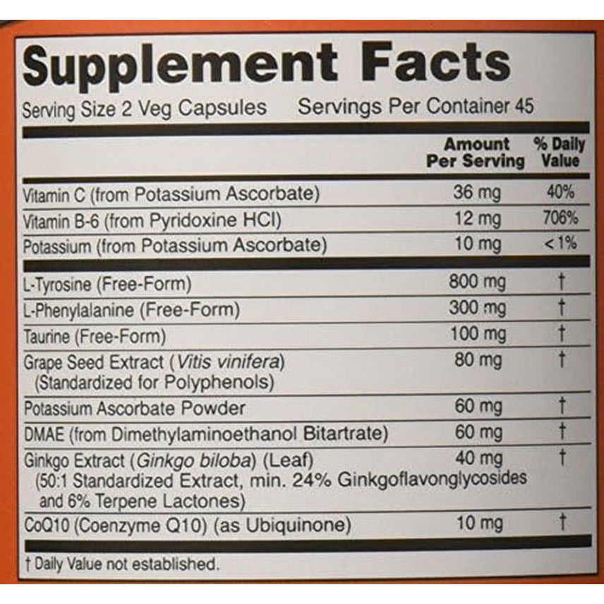 Now Foods True Focus, 90 Veg Capsules (2 Pack)