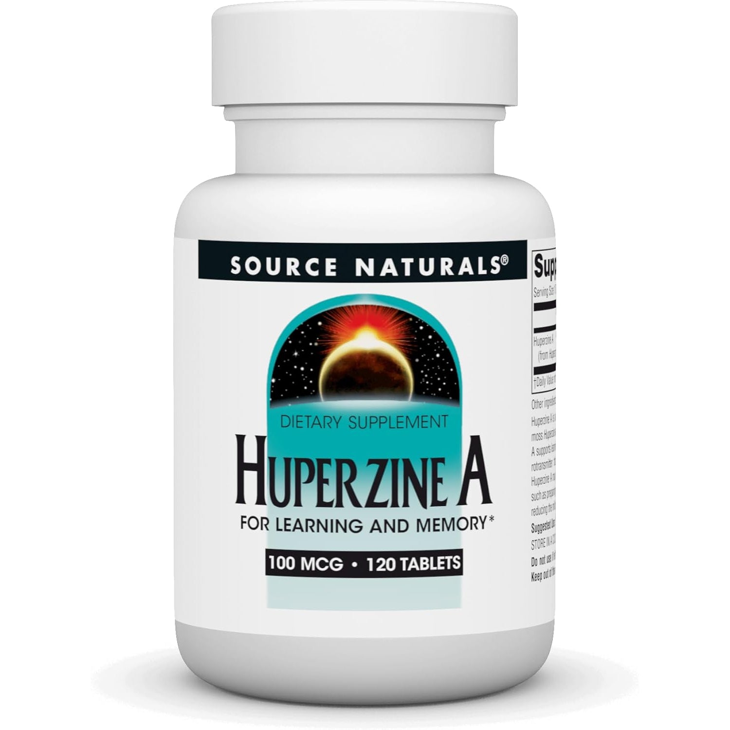 Source Naturals Huperzine A, for Learning and Memory*, 100Mcg - 120 Tablets