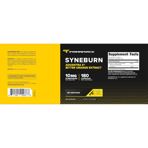 Primaforce Syneburn Supplement, 180 Capsules – Synephrine from ADVANTRA Z