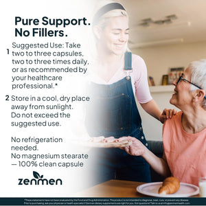 Zenmen Tick Immune Support Supplement - Improved Formula - Japanese Knotweed, Cat'S Claw, Chinese Skullcap, Cryptolepis Sanguinolenta, Sweet Wormwood - 90 Vegan Capsules, Made in the USA