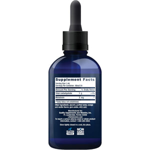 Life Extension Fast-Acting Liquid Melatonin (Citrus-Vanilla Flavor), 3 Mg, Optimal Sleep Support, Healthy Circadian Rhythms, Cellular Defense, Gluten-Free, Non-Gmo, 2 Fl Oz