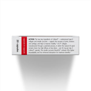 Collanol - Innovation in the Care of Healthy Joints – Liquid Formula in a Double Capsule. 3D Collagen + Micelle Extract of Turmeric Roots 1 Capsule/Day. Laboratory Tested