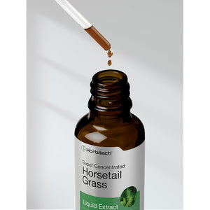Horbäach Horsetail Herb Liquid Extract | Alcohol Free | 2 Fl Oz | Vegetarian, Non-Gmo, & Gluten Free Supplement
