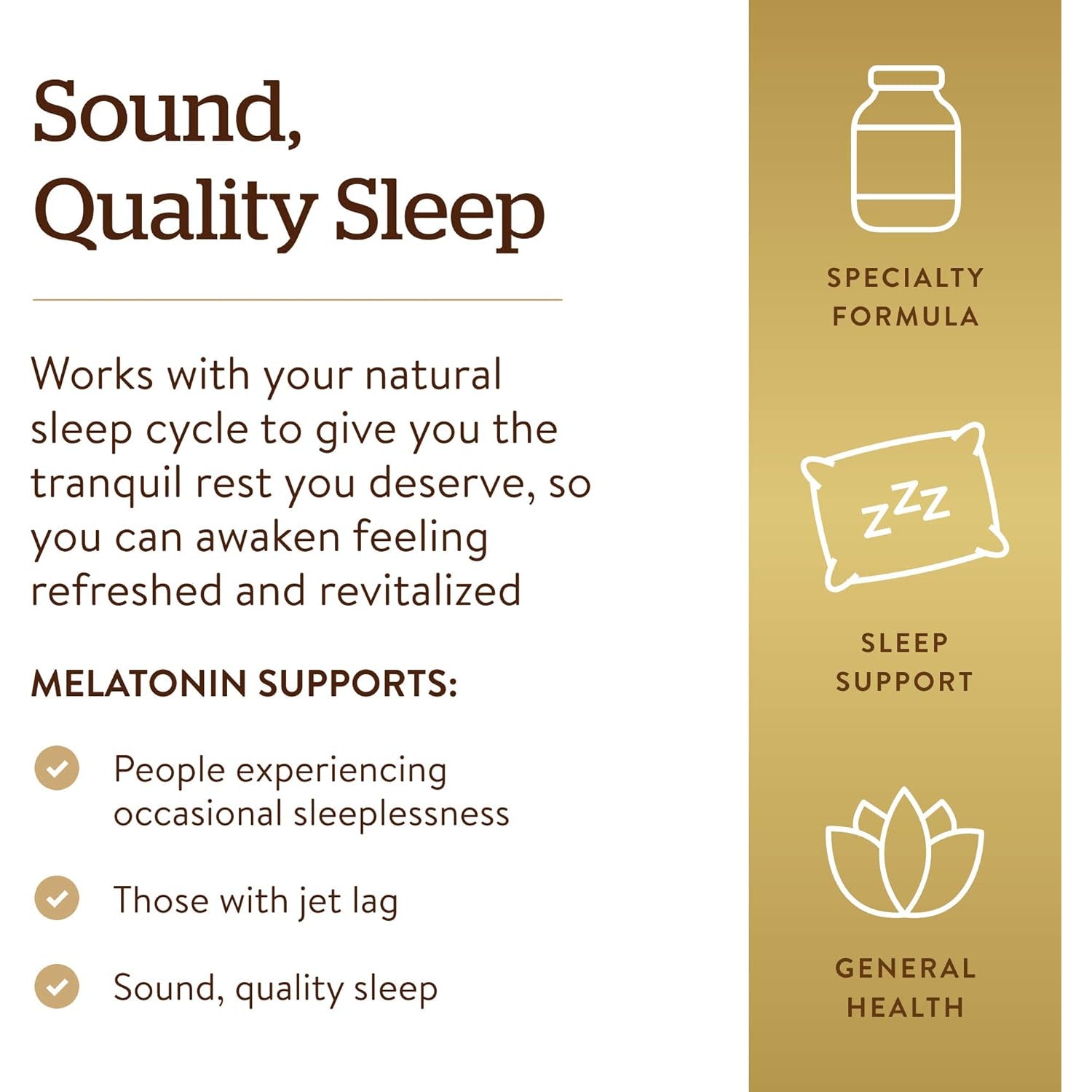 Solgar Melatonin 5 Mg, 120 Nuggets - Helps Promote Relaxation & Rest - Clinically Studied Melatonin - Vegan, Gluten Free, Dairy Free, Kosher - 120 Servings