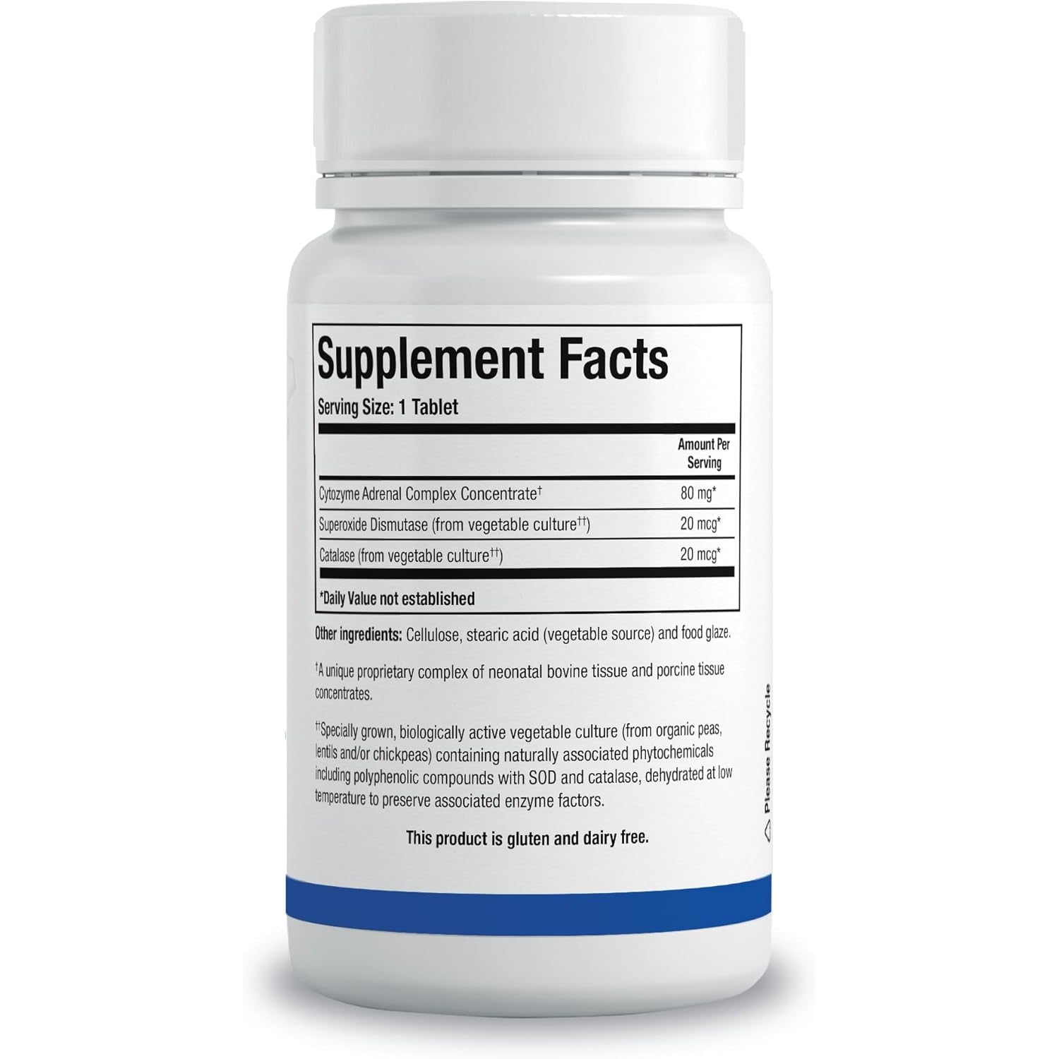 Biotics Research Cytozyme-Ad™ Adrenal Support Supplement for Women & Men– Supports Healthy Adrenal Function, Normal Energy Levels & Overall Wellbeing & Promotes Calm – 180 Tablets