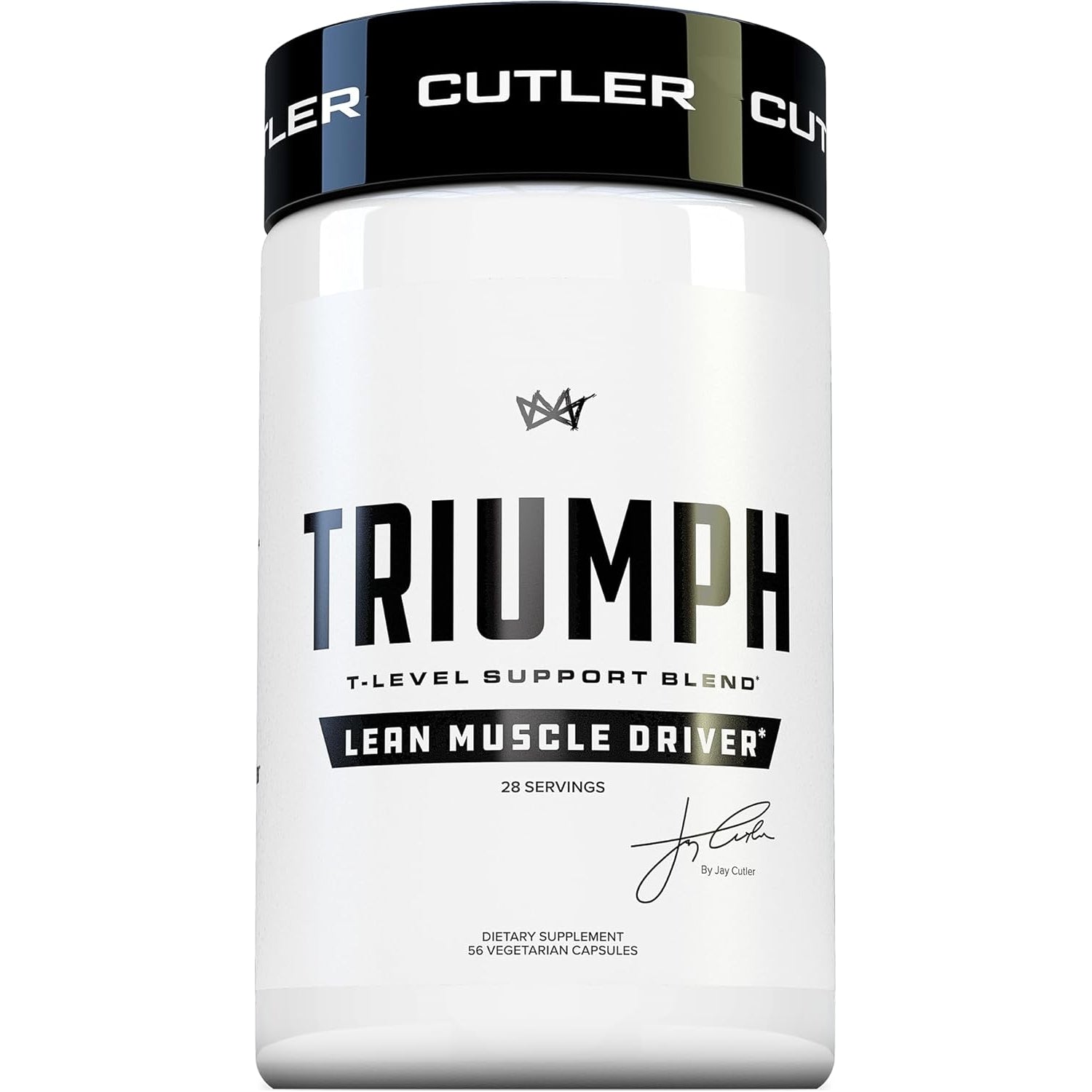 TRIUMPH Testosterone Booster for Men: Best Test Booster and Estrogen Blocker for Men with DIM, KSM 66 Ashwagandha, and Boron Citrate, Build Natural Lean Muscle Mass and Strength, 56 Veggie Capsules