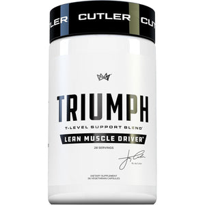 TRIUMPH Testosterone Booster for Men: Best Test Booster and Estrogen Blocker for Men with DIM, KSM 66 Ashwagandha, and Boron Citrate, Build Natural Lean Muscle Mass and Strength, 56 Veggie Capsules