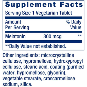 Life Extension Melatonin 6 Hour Timed Release, 300 Mcg, Extended-Release Formula for Gentle Sleep Support, Healthy Circadian Rhythms, Cellular Defense, Gluten-Free, Non-Gmo, Vegetarian, 100 Tablets