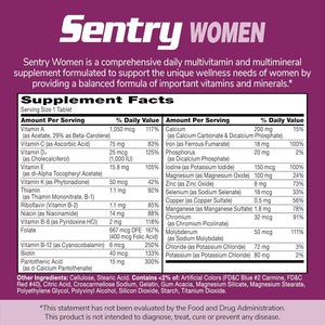 21St Century Sentry Women Multivitamin Tablets, 120 Count