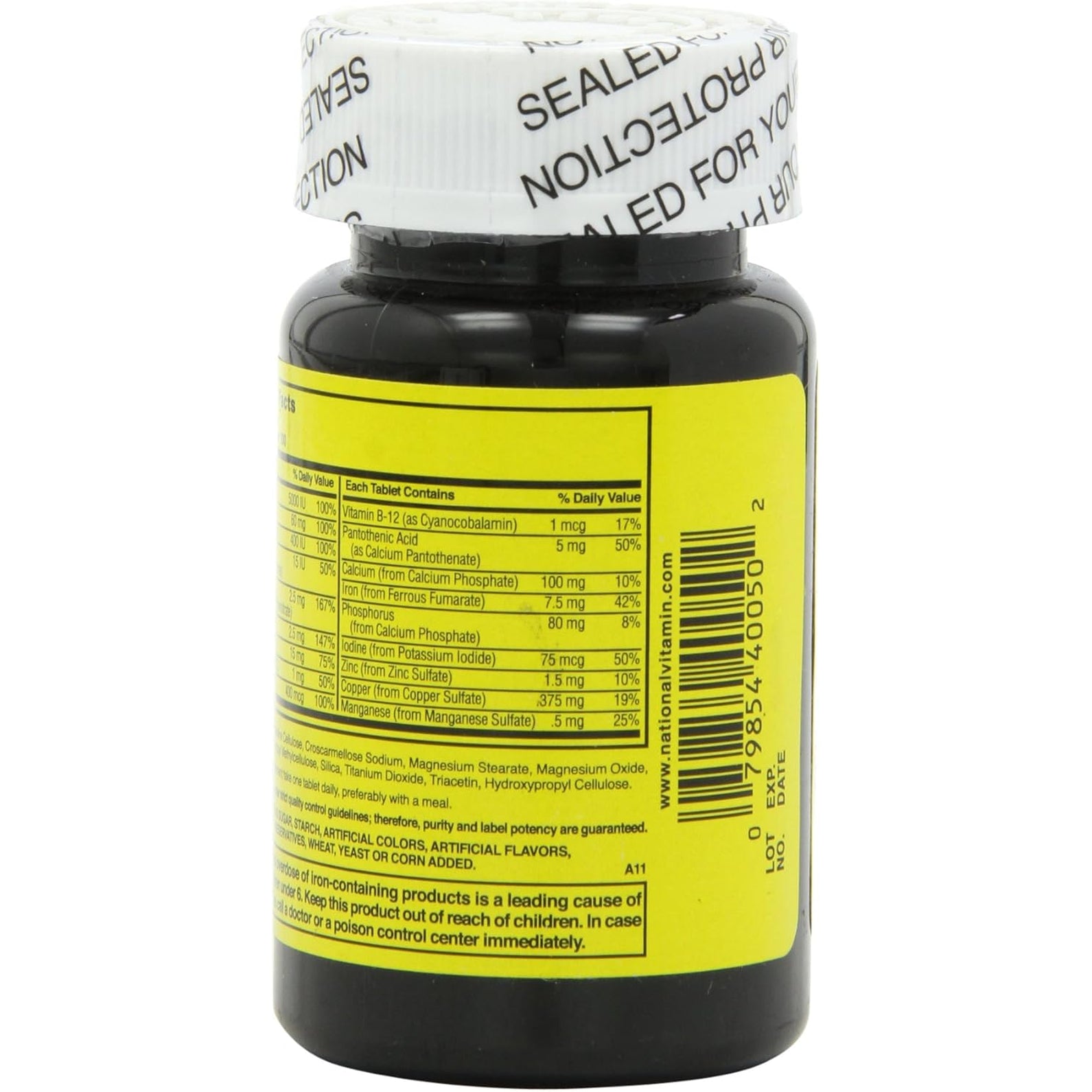 Nature'S Blend NAT B MULTIVITAMIN & MIN TB, Assorted, 100 Count