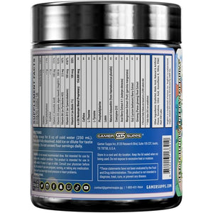 Gamer Supps GG Energy - Goof Juice by Moistcr1Tikal (100 Servings) - Keto Friendly Gaming Energy and Nootropic Blend, Sugar Free + Caffeine + Vitamins + Immune Support, Powder Drink