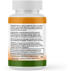 CALMING BLENDS Probiotic, 40 Billion CFU, Bi-Pass Delivery System for Maximum Effectiveness, Shelf Stable, 60 Vegetable Capsules
