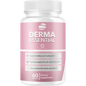 Derma Essential - Derma Essential Capsules Advanced Formula Support Premium Natural Ingredients, Dermaessential Pills Maximum Strength Health and Wellness Reviews, 60 Capsules for 1 Month