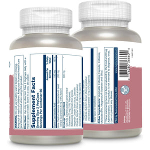SOLARAY Circulegs - Herbal Supplements for Wellness Support W/Horse Chestnut Extract and Vitamin C, plus Gotu Kola, Flavonoids, Hesperidin Blend - Vegan, Gluten Free, 60-Day Guarantee - 60 Servings