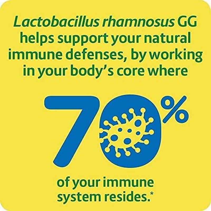 Culturelle Health & Wellness Daily Probiotic Supplement for Men & Women, Helps Support Your Immune System, Occasional Diarrhea, Gas & Bloating, 15 Billion Cfus, Non-Gmo, 50 Count