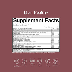 CYMBIOTIKA Liver Supplement with Vitamins & Herbs for Liver Support, Health, Cleanse and Repair, Helps Metabolism and Digestion, Gluten Free, Vegan, Plant Based, and Non GMO, 84 Capsules, 28 Servings