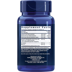 Life Extension Thyroid Support Complex - Thyroid Health Support Supplement with Vitamins A, B, Iodine, Magnesium, L-Tyrosine, Ashwagandha & Ginseng for Energy – Non-Gmo, Gluten-Free - 60 Capsules