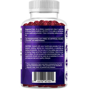 Vitamatic Melatonin 20Mg Gummies for Adults, 30 Servings - 60 Count - Non-Habit Forming Supplement