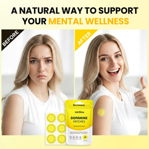 Adellina Dopamine Patches Extra Strength 60 Count: Mood Boost Patches for Daily Mental Wellness - Supports Dopamine & Serotonin Balance for Men Women, 2Months Pack