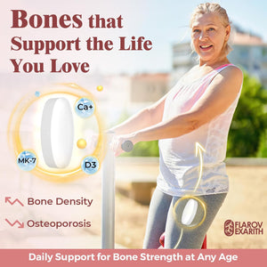 Joint Supplements for Women Osteocii Renew Triple Strength – Advanced Joint, Bone & Skin Formula – Collagen, Glucosamine, Chondroitin, Calcium, MK-7, Vitamin D3, Hyaluronic Acid, 180 Tablets