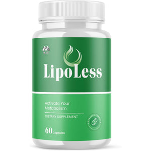 Lipoless Capsules, Official Lipo Less Supplement Pills with All Natural Ingredients, Advanced Formula for Optimal Health & Wellness Support with Premium Vitamins for Active Women & Men (60 Capsules)