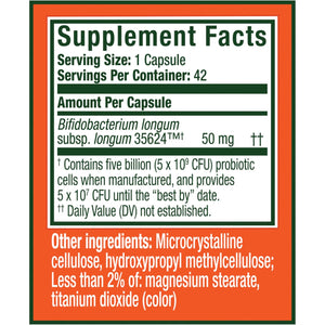 Align Probiotic, Extra Strength, Probiotics for Women and Men, Probiotics for Men, Probiotic Capsules Have 5X Cfus, 42 Capsules