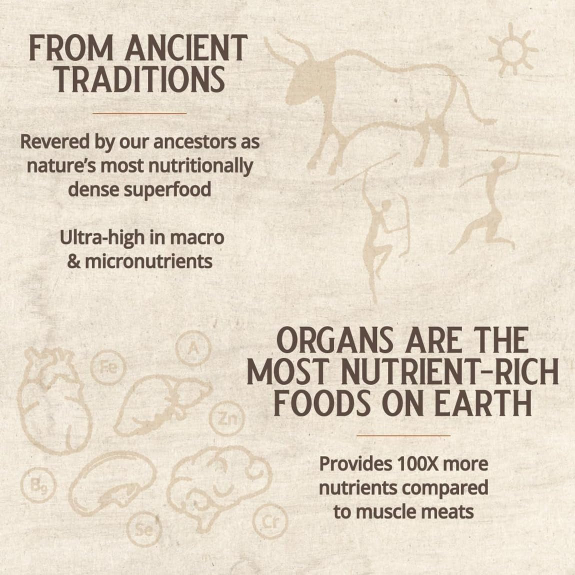 Grass Fed Beef Liver from New Zealand - Freeze Dried 3000Mg per Serving (500Mg per Capsule) (30 Servings)