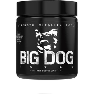 Big Dog Total Male 3-In-1 Total Alpha Blend Men’S Must-Have, Non-Gmo - Natural Energy & Endurance Support, 60 Count (Big Dog Total - 1Pcs)