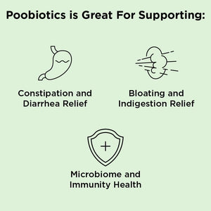 Nbpure Poobiotics, Vegan Pre & Probiotics – Gut Health & Microbiome Balance Support for Men & Women – Supports IBS, Diarrhea, Constipation, Leaky Gut Relief – Lactobacillus & Bifidobacterium
