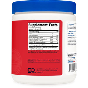 Nutricost BHB Salts Drink Mix (30 Servings, Fruit Punch Flavored) (5G BHB per Serving) - 0G Total Sugars, Vegetarian Product
