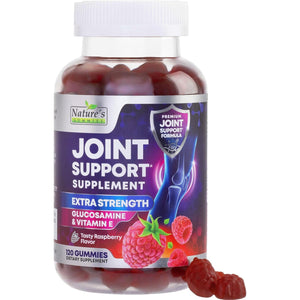 Joint Support Supplement - Extra Strength Glucosamine Gummy Supports Joints Health & Flexibility for Back, Knees, Hands - Natural Vitamin E Immune Support - Best Gummies for Women & Men - 120 Gummies