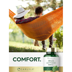 Carlyle Wild Lettuce Extract | 200 Capsules | Non-Gmo, Gluten Free Supplement