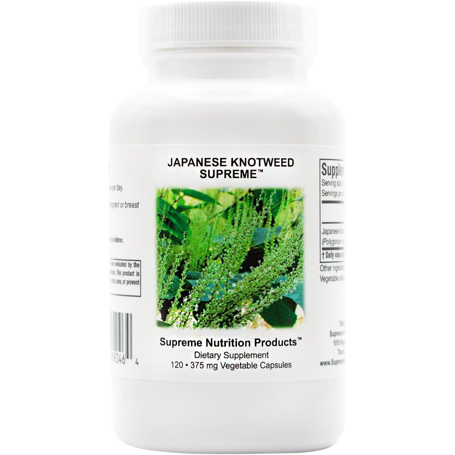 Supreme Nutrition Japanese Knotweed Supreme, 120 Pure Polygonum Cuspidatum Vegetarian Capsules